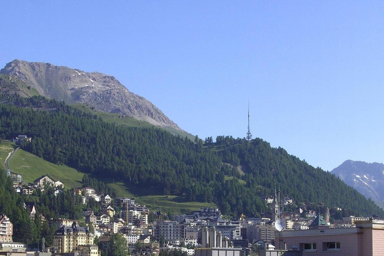 Grosse Wohnung Mitten In St. Moritz Am See Exteriör bild